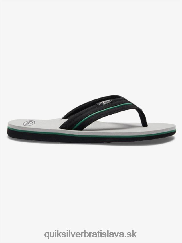 saturnové sandále molokai layback Quiksilver muži B80HXR1294 šedá 1
