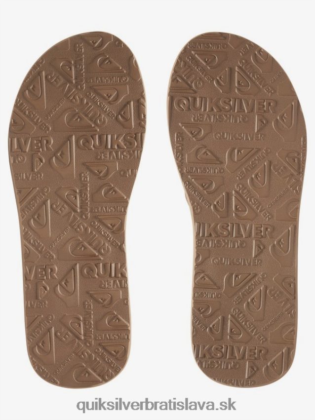 semišové kožené sandále carver Quiksilver muži B80HXR1633 opálená - pevná