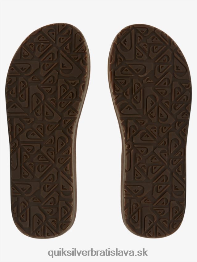 semišové sandále carver Quiksilver muži B80HXR874 opálenie 1