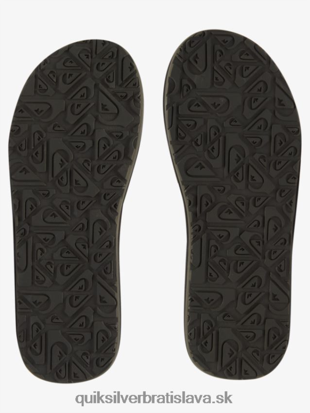 semišové sandále carver Quiksilver muži B80HXR877 hnedá 1