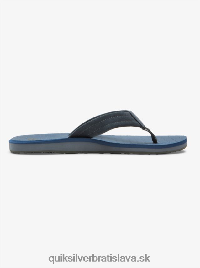 semišové sandále carver Quiksilver muži B80HXR878 modrá 1