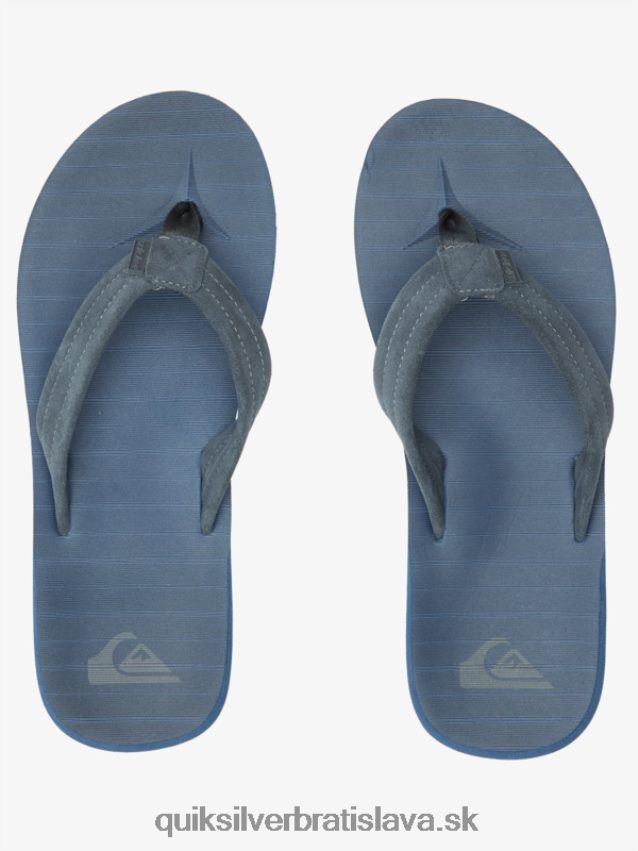 semišové sandále carver Quiksilver muži B80HXR878 modrá 1