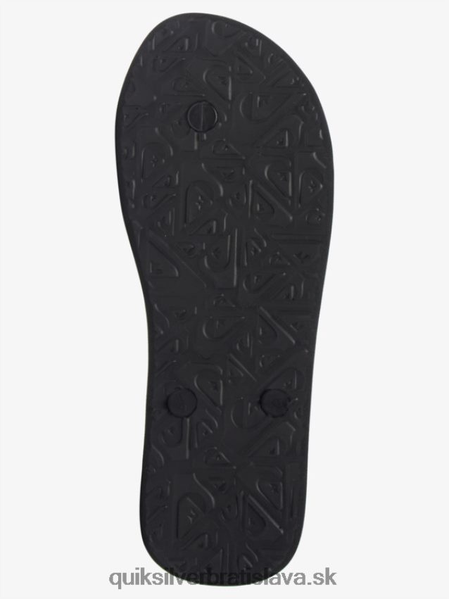 umelecké žabky molokai Quiksilver muži B80HXR514 čierna/ružová/modrá