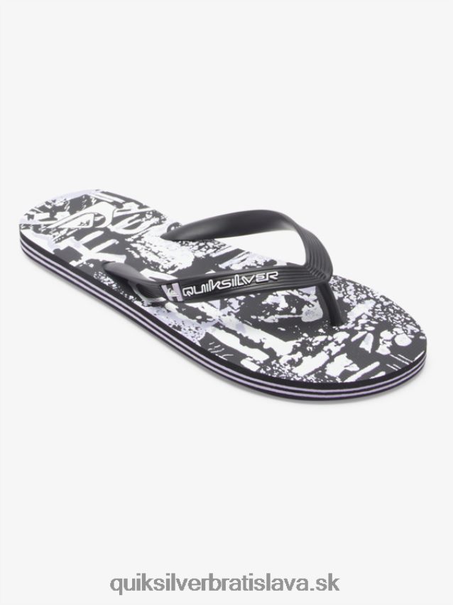 umelecké žabky molokai Quiksilver muži B80HXR520 čierna