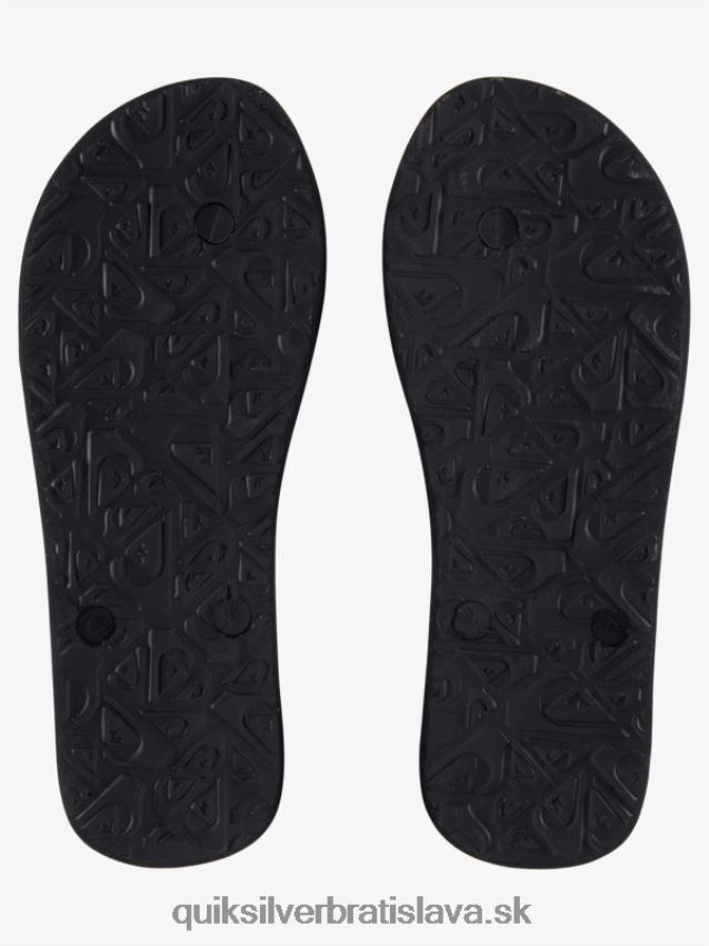 umelecké žabky molokai Quiksilver muži B80HXR523 modrá/oranžová