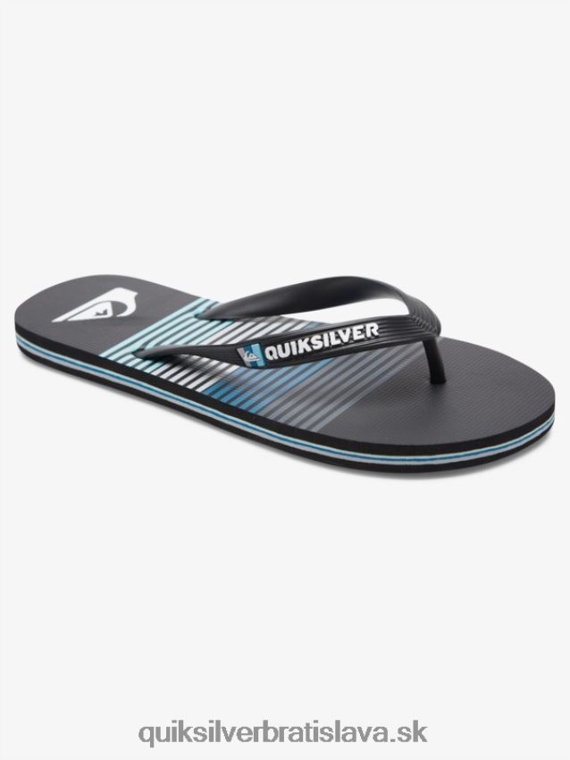 umelecké žabky molokai Quiksilver muži B80HXR526 čierna
